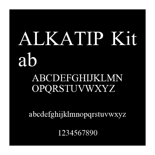 ALKATIP Kitab