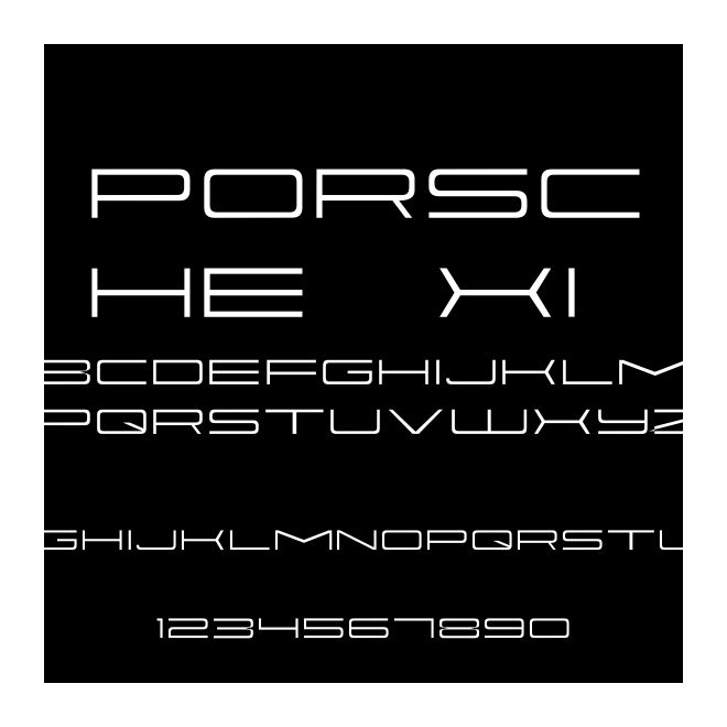 Porsche  XI