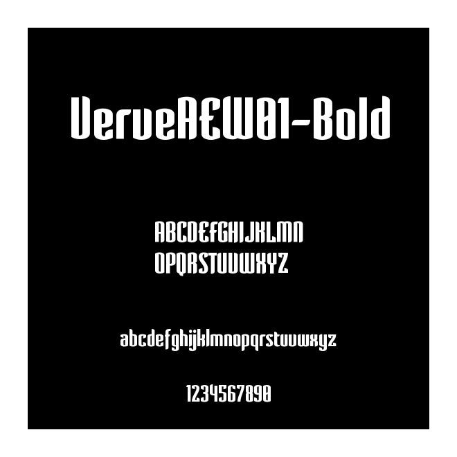VerveAEW01-Bold