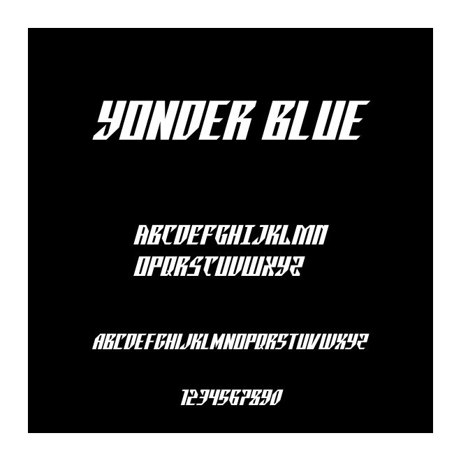 Yonder Blue