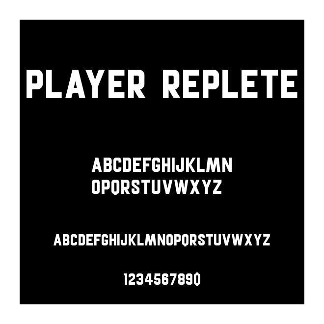 Player replete