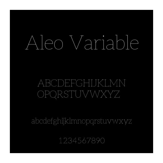 Aleo Variable