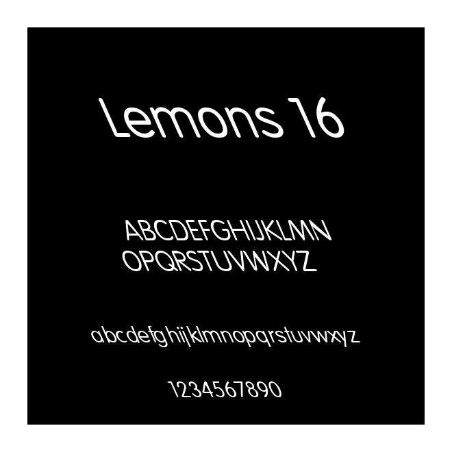 Lemons 16