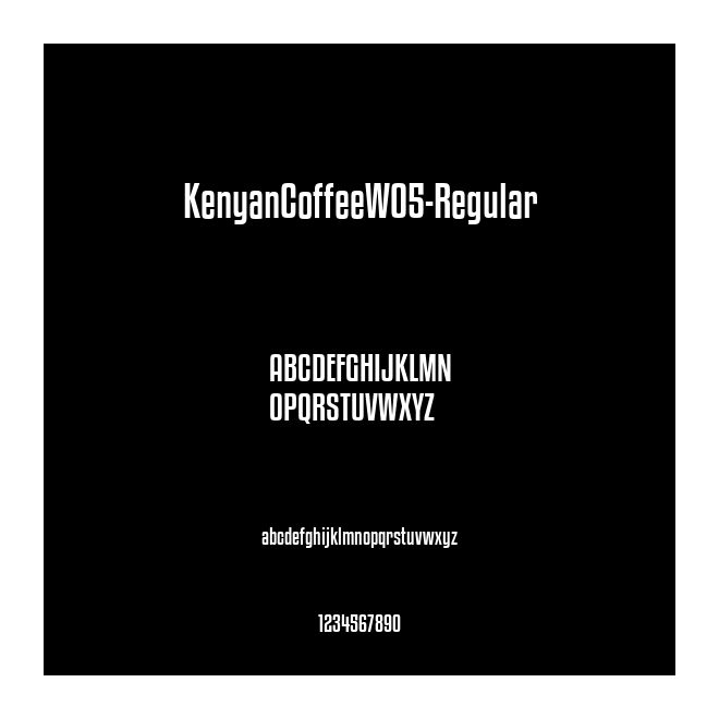 KenyanCoffeeW05-Regular