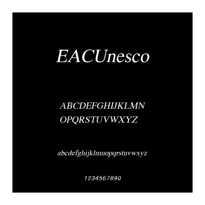 EACUnesco