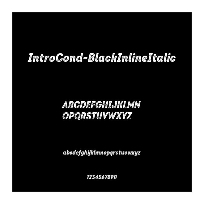 IntroCond-BlackInlineItalic