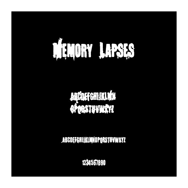 Memory Lapses