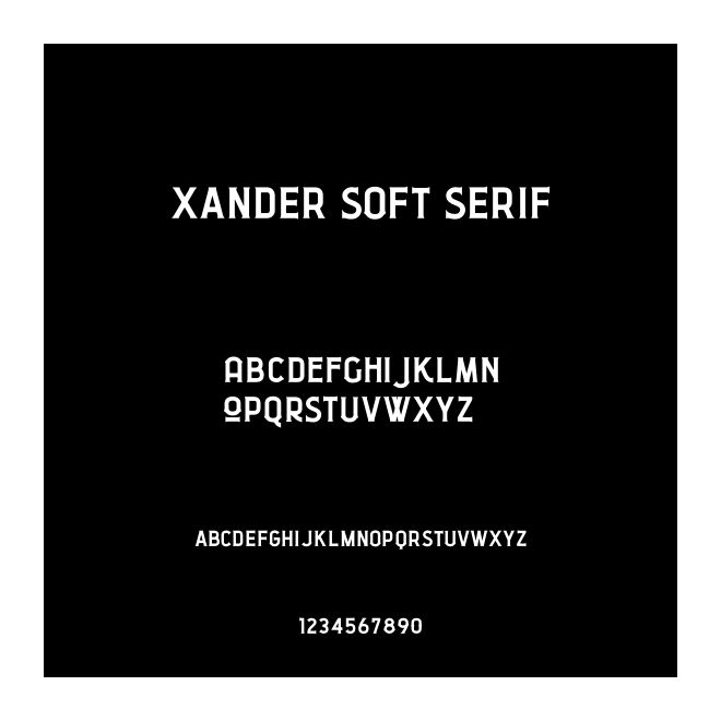 Xander Soft Serif