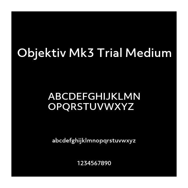 Objektiv Mk3 Trial Medium