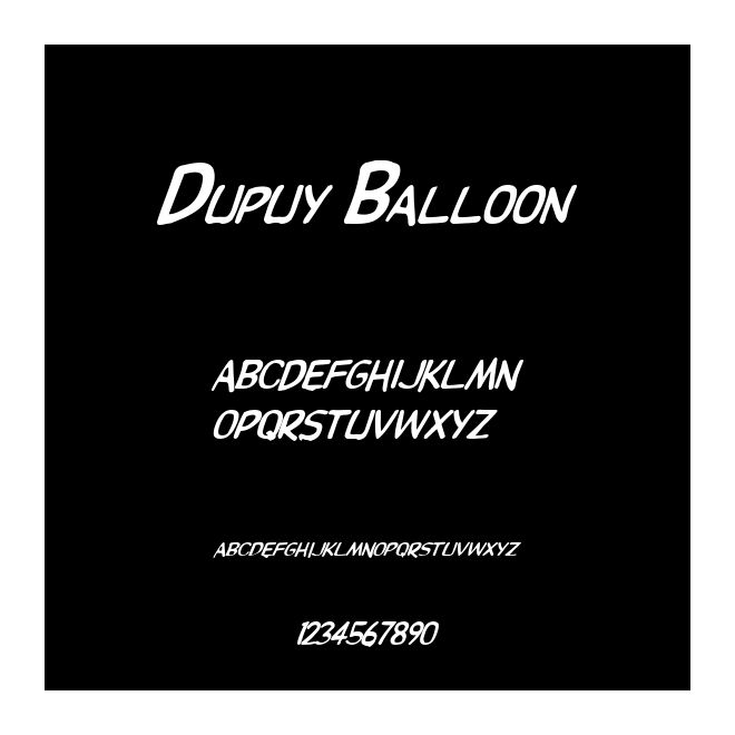 Dupuy Balloon