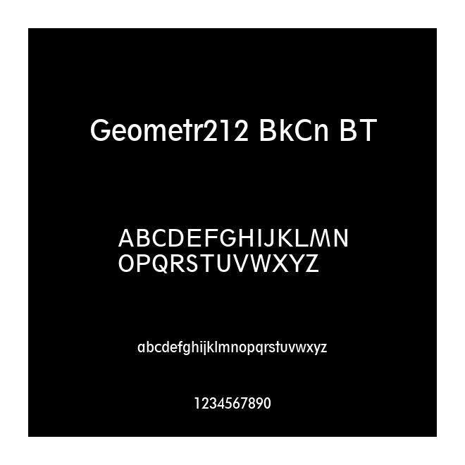 Geometr212 BkCn BT