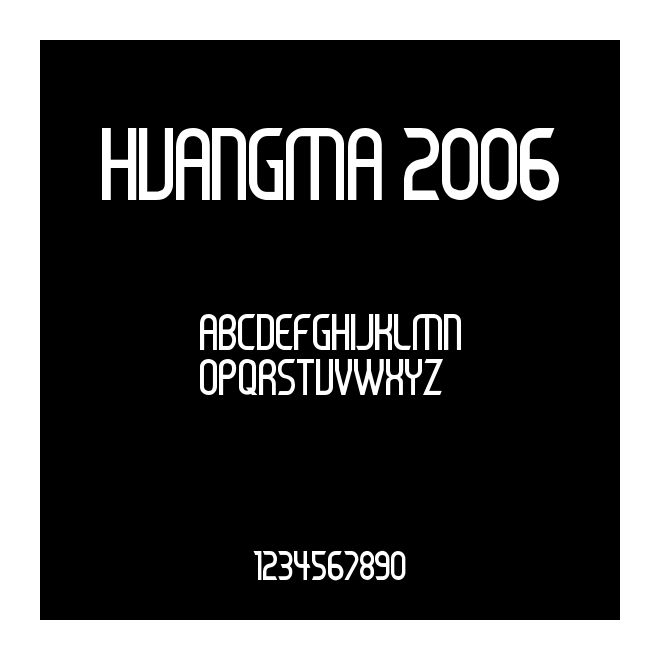 HUANGMA 2006