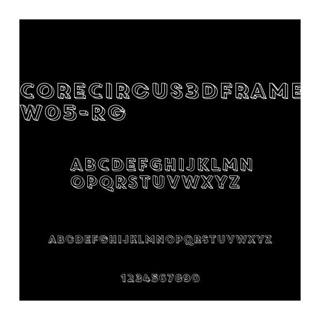 CoreCircus3DFrameW05-Rg