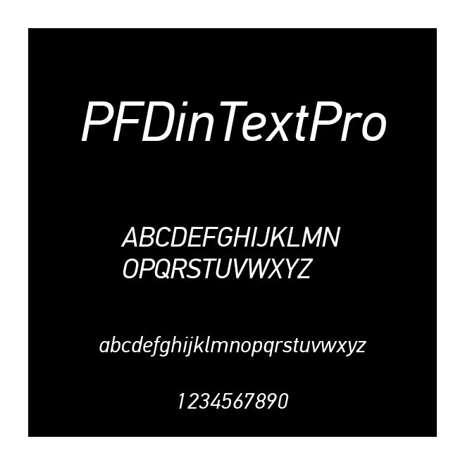 PFDinTextPro