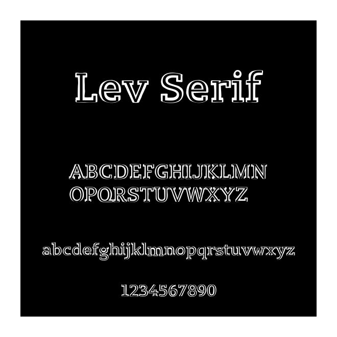 Lev Serif