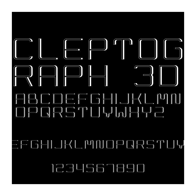 Cleptograph 3D