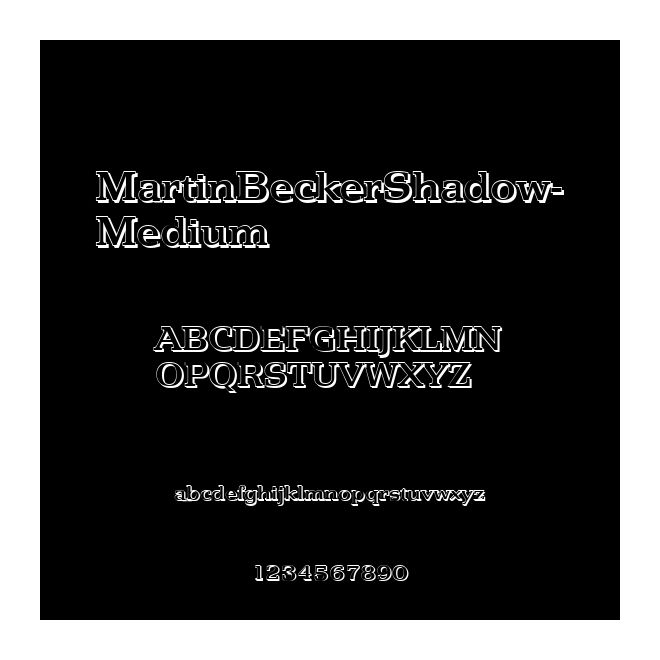 MartinBeckerShadow-Medium