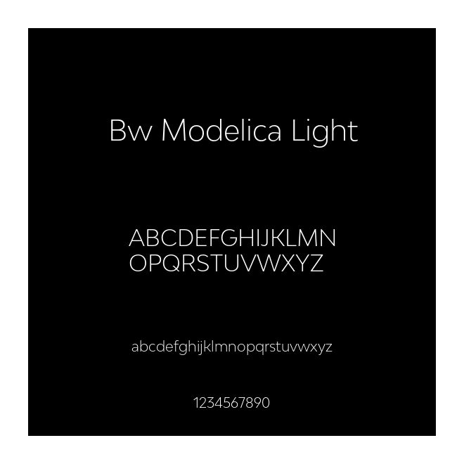 Bw Modelica Light
