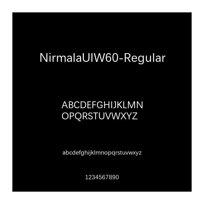 NirmalaUIW60-Regular