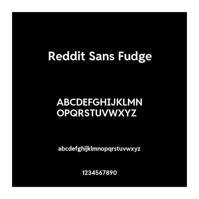 Reddit Sans Fudge