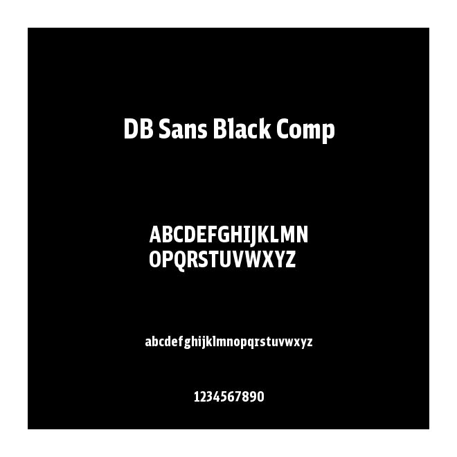 DB Sans Black Comp