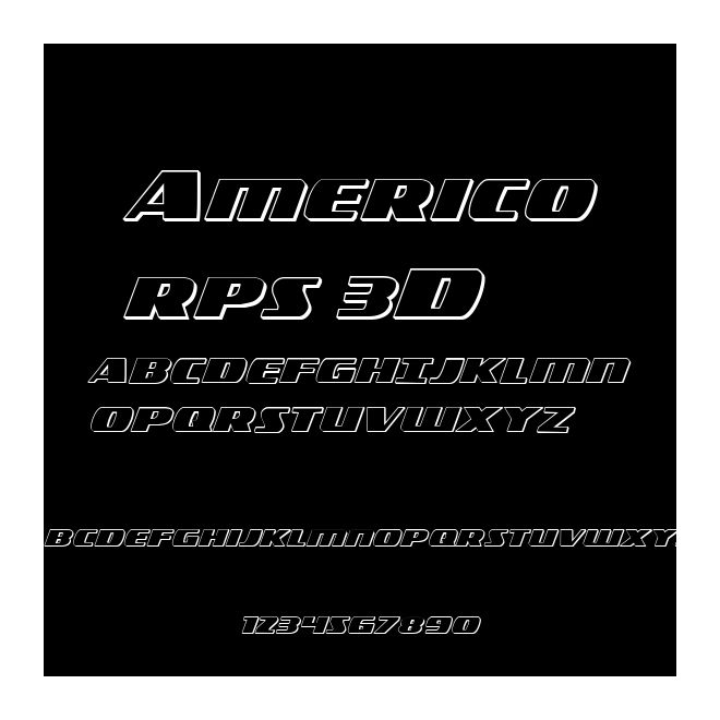 Americorps 3D