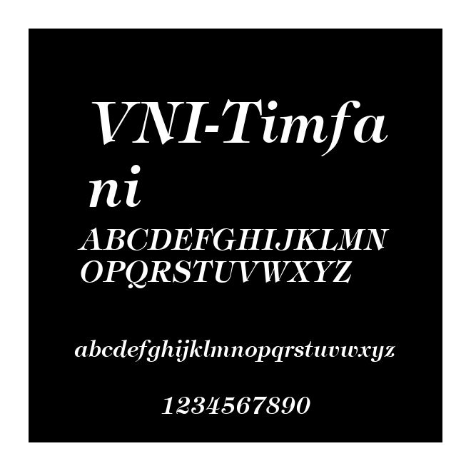 VNI-Timfani