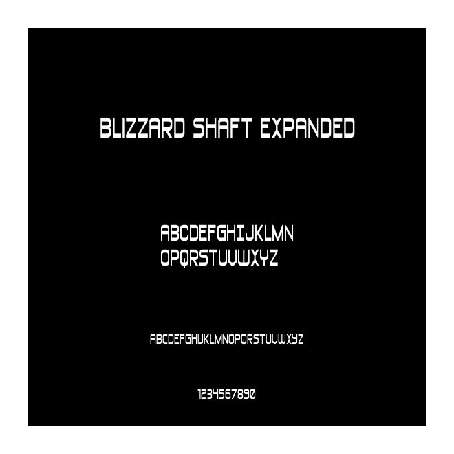 Blizzard Shaft Expanded
