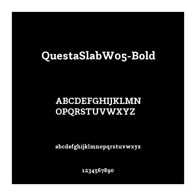 QuestaSlabW05-Bold