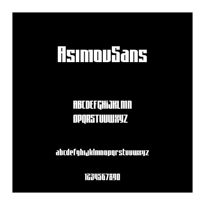 AsimovSans