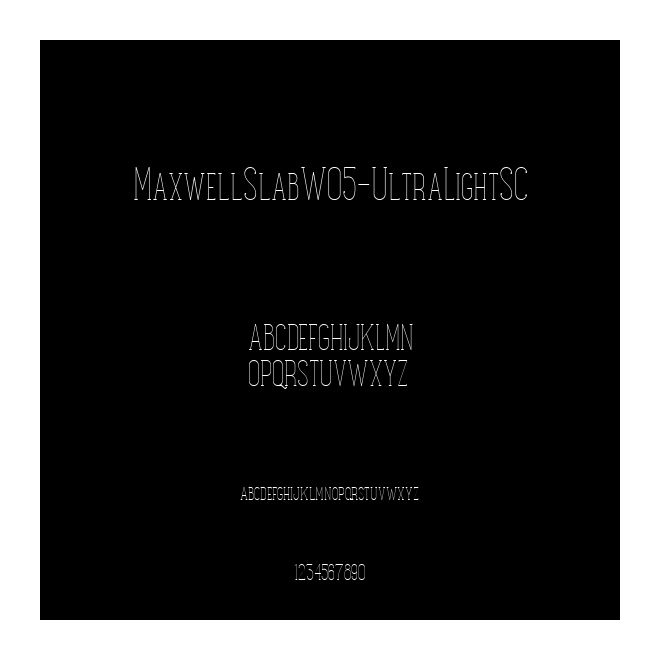 MaxwellSlabW05-UltraLightSC