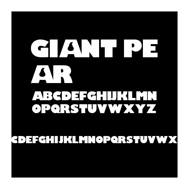 Giant Pear