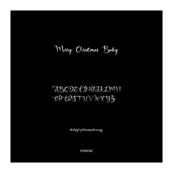 Merry Christmas Baby