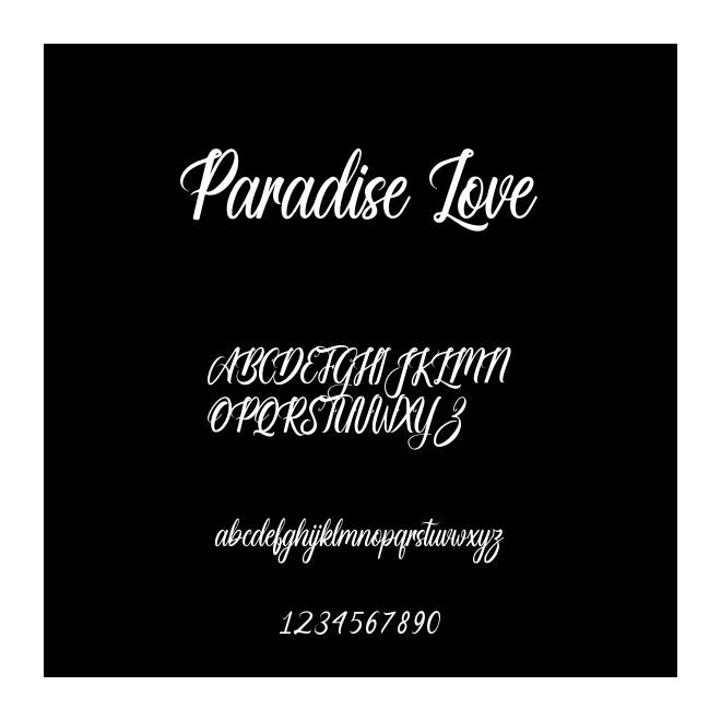 Paradise Love