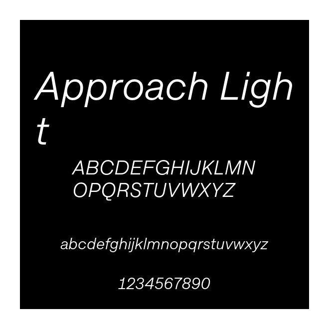 Approach Light