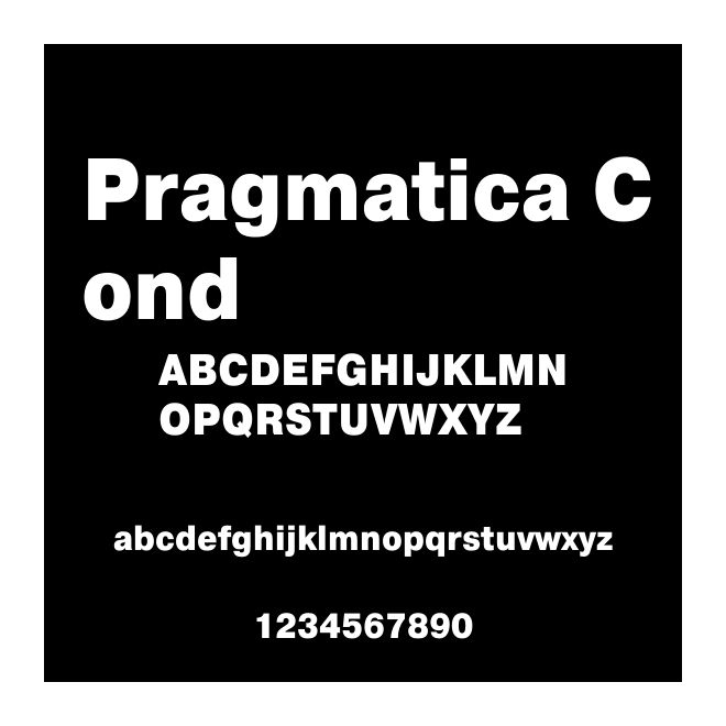 Pragmatica Cond