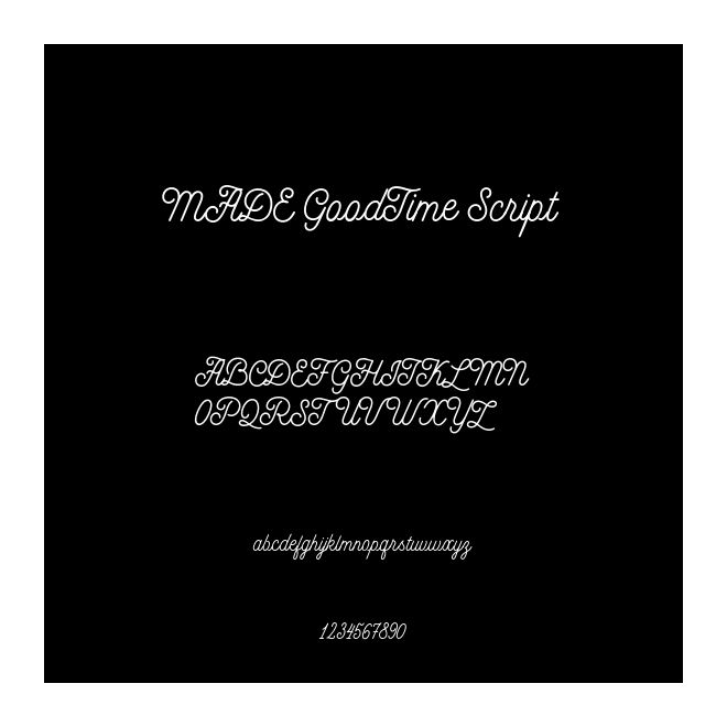 MADE GoodTime Script