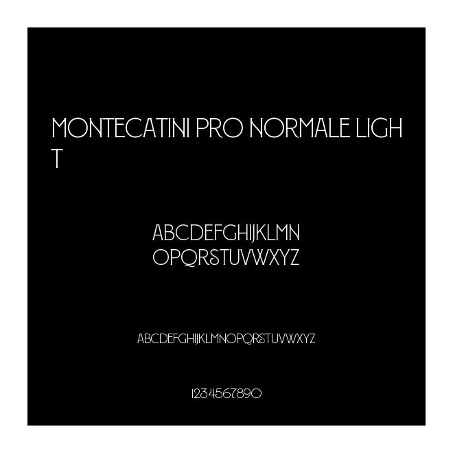 Montecatini Pro Normale Light