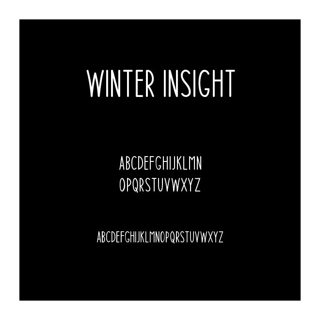 Winter Insight
