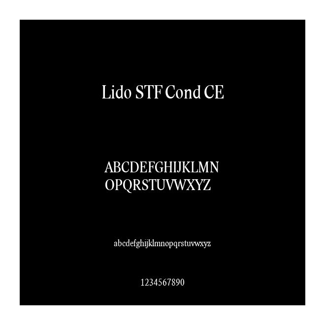Lido STF Cond CE