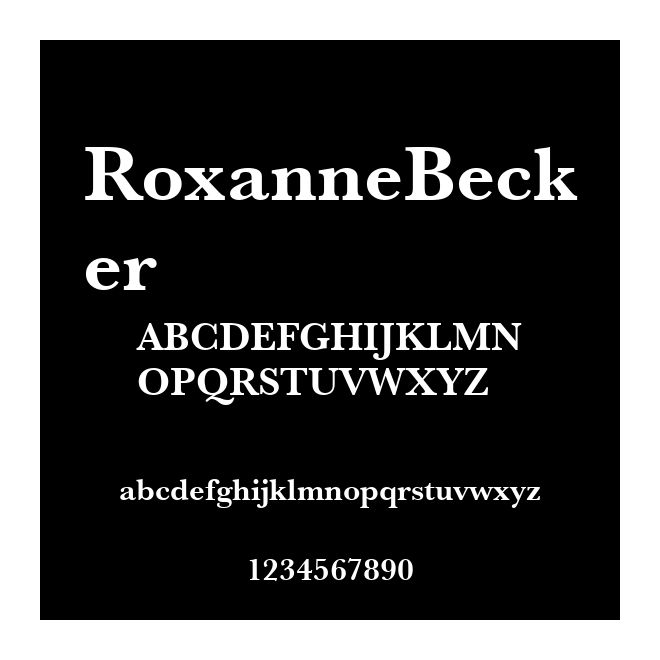 RoxanneBecker