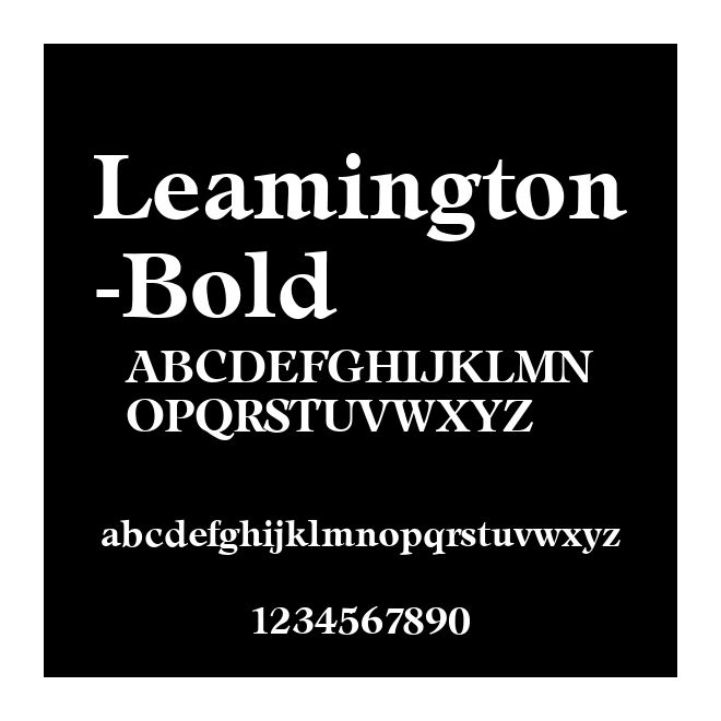Leamington-Bold
