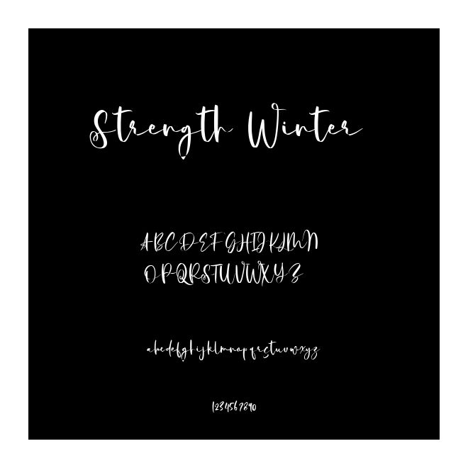 Strength Winter