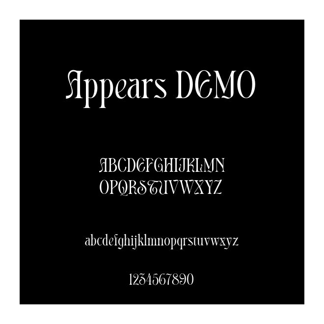 Appears DEMO
