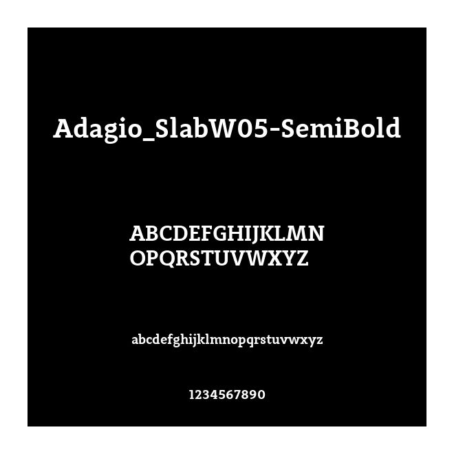 Adagio_SlabW05-SemiBold