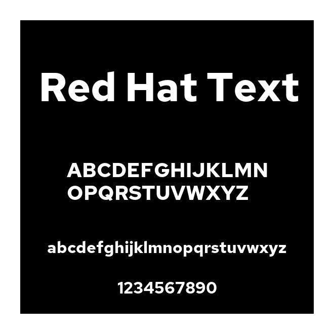 Red Hat Text