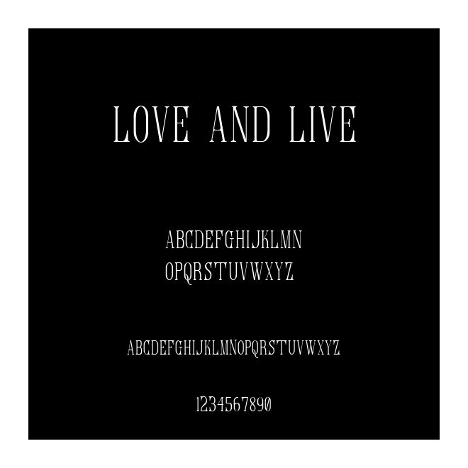 love and live