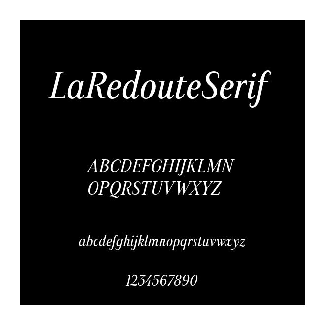 LaRedouteSerif