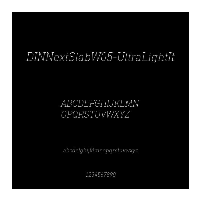 DINNextSlabW05-UltraLightIt