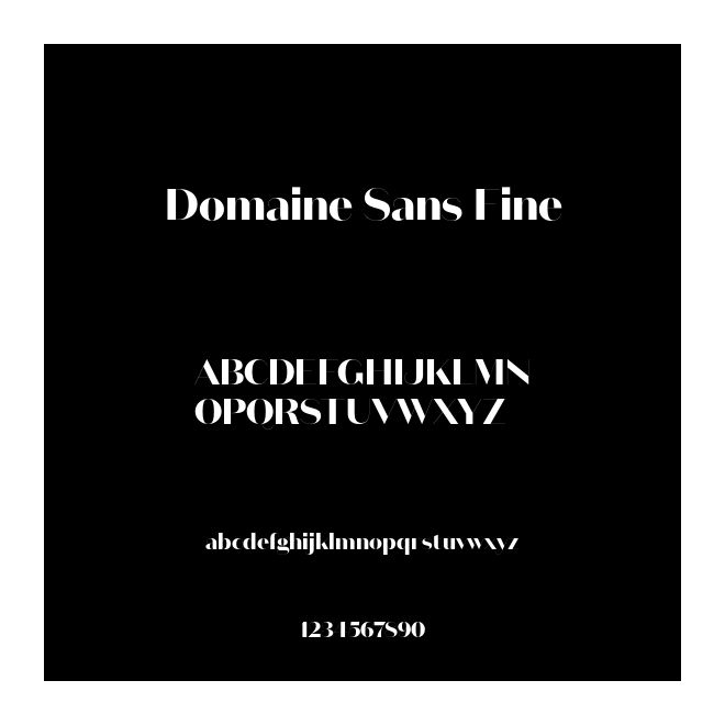 Domaine Sans Fine